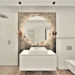 Projektowanie wnętrz hoteli - Aranżacja wnętrza łazienki w pokoju hotelu - Architekt Wnętrz WKWADRAT - projektowanie wnętrz hoteli